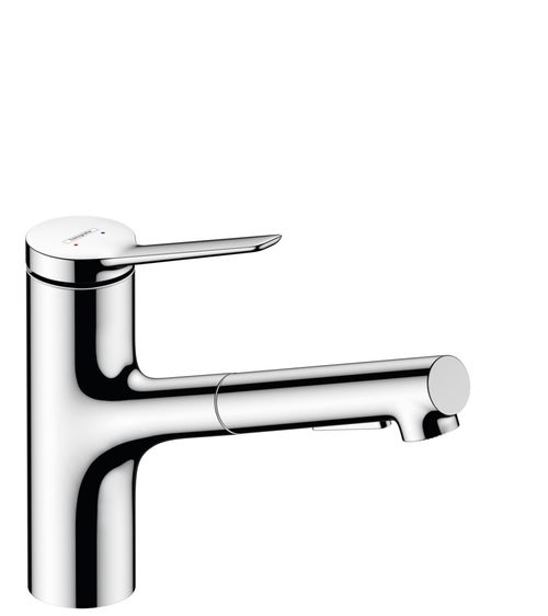 Hansgrohe-HG-Spueltischmischer-150-Zesis-M33-Ausziehbrause-2jet-chrom-74800000 gallery number 1